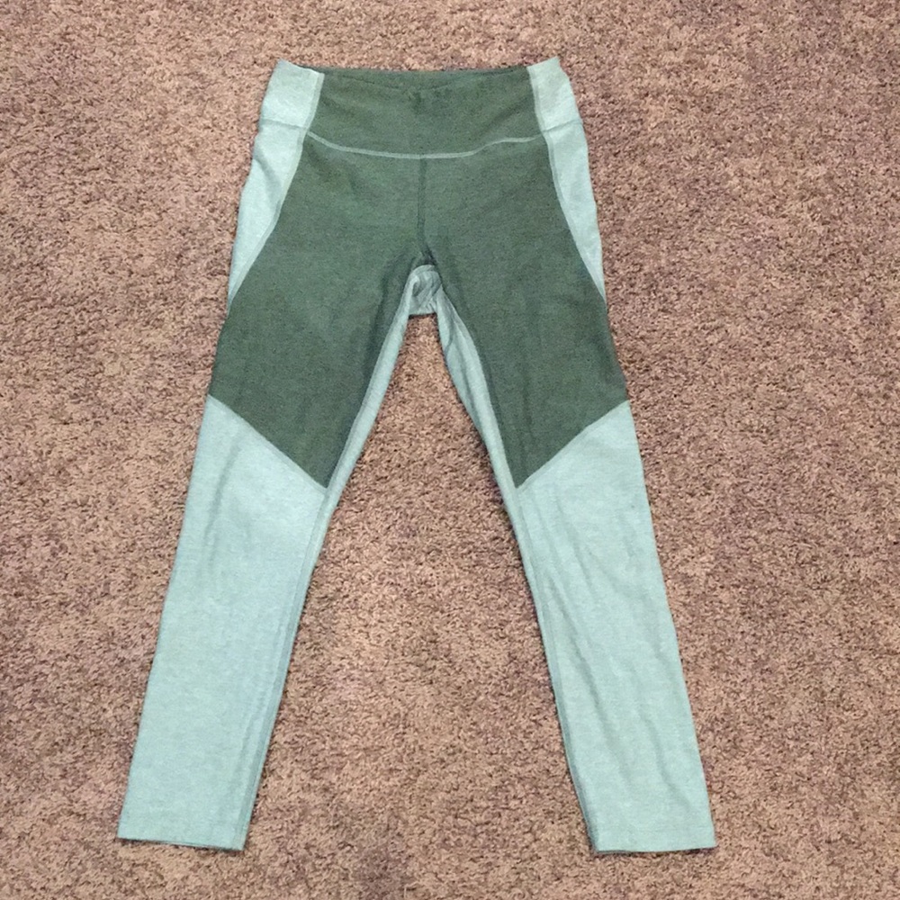 Outdoor Voices 3/4 Leggings Hunter/Slate Grey